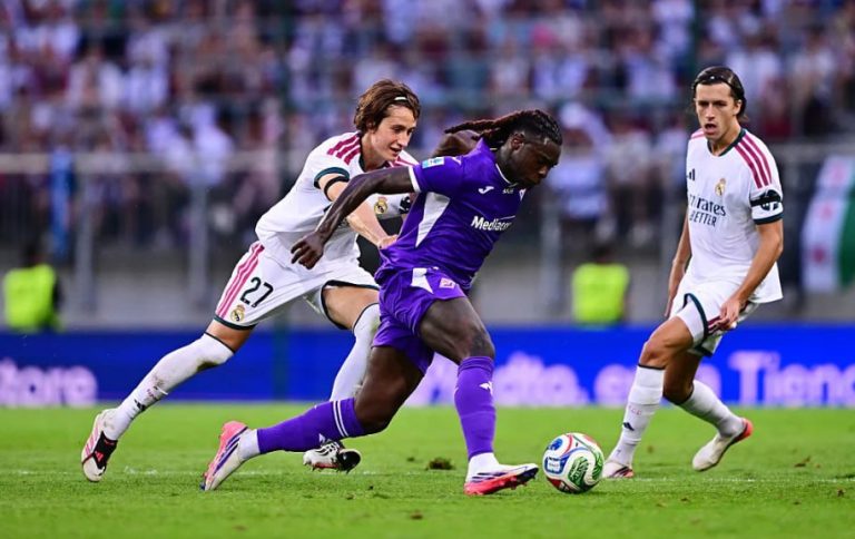 Full Match: Real Madrid vs Fiorentina (23:00 – 01/08)